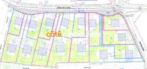 Vente Terrain614 m² - MONTLHERY (91310)