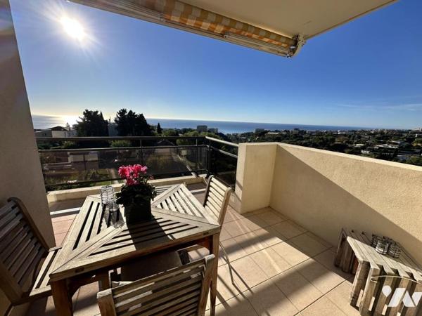 NICE/L'ARCHET, Magnifique appartement de 88 m² au dernier étage d’une résidence de standing.