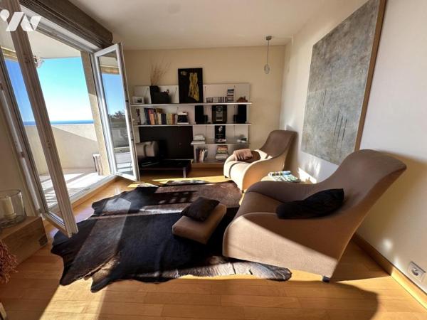 NICE/L'ARCHET, Magnifique appartement de 88 m² au dernier étage d’une résidence de standing.