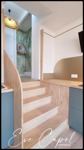 Appartement à vendre 3 pièces LE GRAU D'AGDE (34), DUPLEX T3 dans résidence Première Ligne, entièrement rénové + climatisation