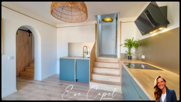 Appartement à vendre 3 pièces LE GRAU D'AGDE (34), DUPLEX T3 dans résidence Première Ligne, entièrement rénové + climatisation