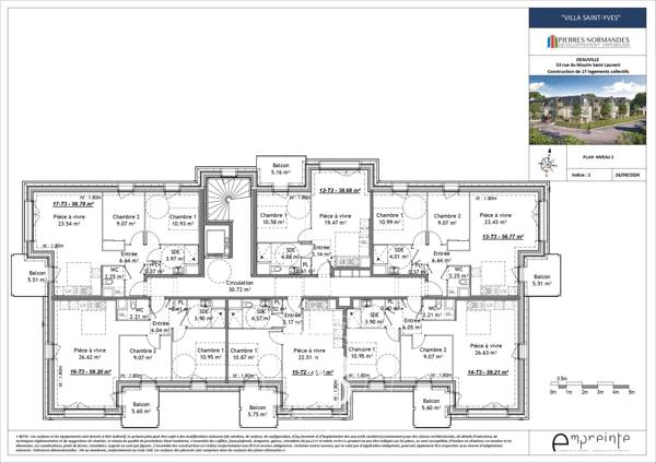 Deauville, Appartement   à vendre