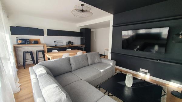 Finistère (29) – À vendre à Quimper Ouest : appartement T5 meublé en colocation de 91,07 m² habitables avec cave.