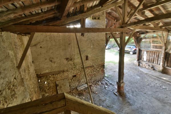 Dpt Lot et Garonne (47), à vendre DAMAZAN corps de ferme en pierres 275m2 maison, grange, maison de palefrenier