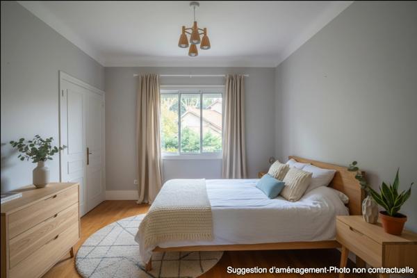 avec une vue des Alpes à Lyon, à vendre maison d'environ 223 m2 sur un terrain de 892 m2 BEYNOST (01)