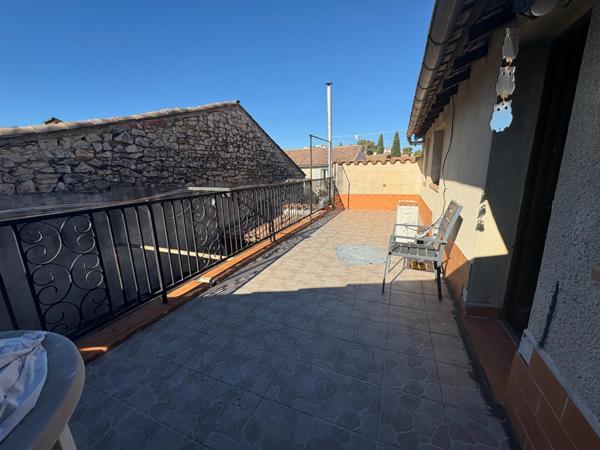 Maison de village de 160m², 4 chambres, garages