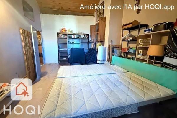 Maison de village de 160m², 4 chambres, garages