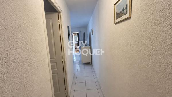 Sète centre  T3 au calme 55 m2