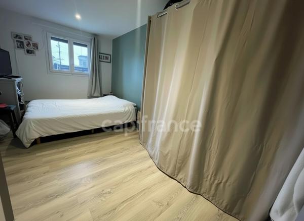 Maison 3 chambres, rénovée avec jardin.