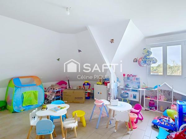 Maison familiale de 255 m² – 9 pièces – Terrain 3000 m²