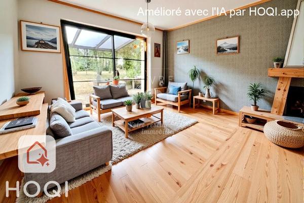 MAISON DE PLAIN PIED - 3 CHAMBRES - 103M²  - DOUBLE GARAGE - 1600M² JARDIN - LA RINCAIS