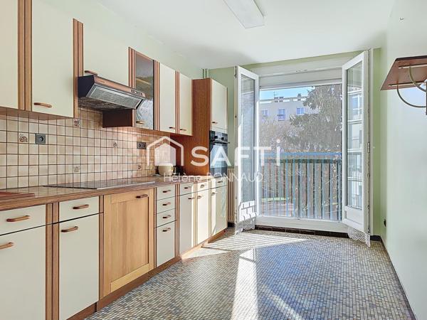 Appartement familial - 75m² - 3 chambres - Garage fermé