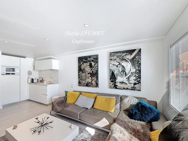 Appartement à vendre 2 pièces AVORIAZ (74); duplex; attique; pieds des pistes; rénové; ascenseur; 5 à 7 couchages