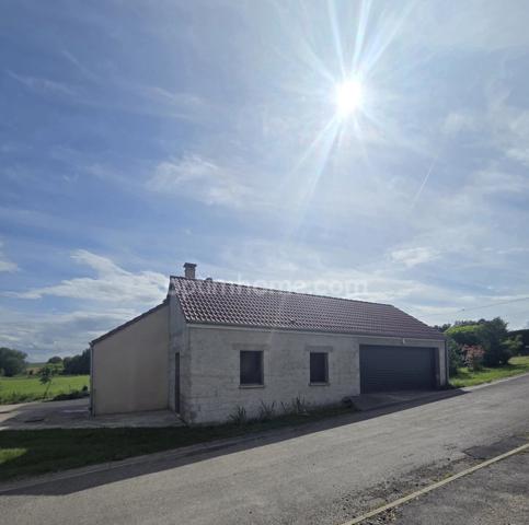 Maison de plain-pied à vendre en exclusivité  3 chambres + suite parentale, garage et jardin à BANTHEVILLE (55110)