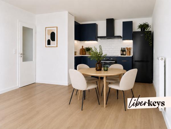 Rennes Nord Saint Martin – T3 récent de 62m2 avec terrasse, parking sécurisé et cave