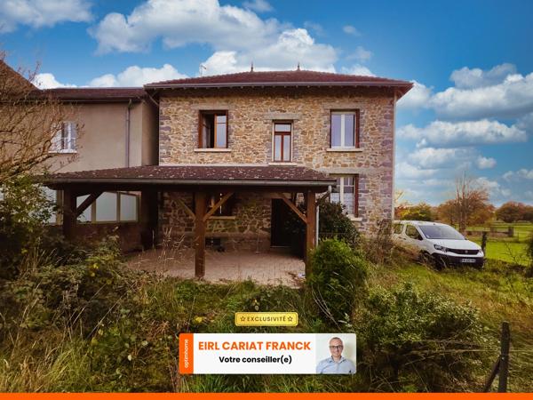 Maison à vendre 6 pièces VIEILLEVILLE MOURIOUX (23)