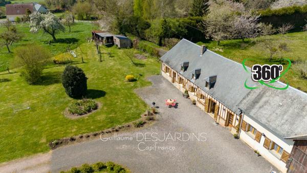 Maison en colombage 6 pièces AUBRY LE PANTHOU (61)