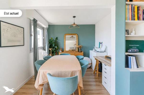 Appartement 293 216 € Bordeaux 3 p 62 m² DPE D