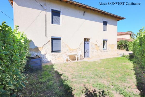 Maison à vendre 5 pièces 162m², terrain 714m² proche centre village d'ATTIGNAT (01)