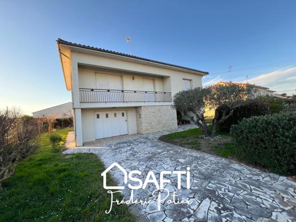 maison sur sous-sol de 5 chambres dont 2 en rez de chaussée