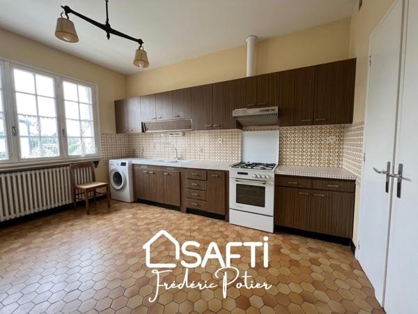 maison sur sous-sol de 5 chambres dont 2 en rez de chaussée