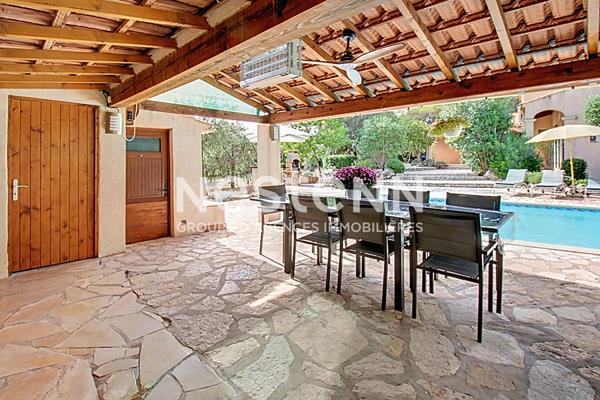 À VENDRE À LORGUES MAISON 183m² avec piscine et garage.