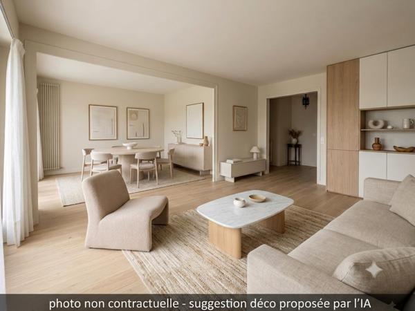 ROYAN - QUARTIER DU PARC - BEL APPARTEMENT T3 AVEC TERRASSE - 78 M² HABITABLES - 300 M PLAGE ET 200 M COMMERCE