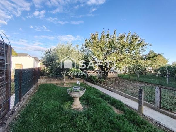 Jolie maison avec jardin aménagé