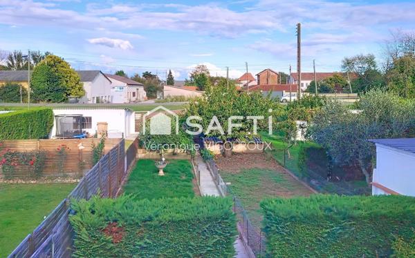 Jolie maison avec jardin aménagé