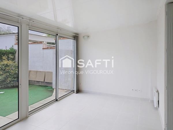 Jolie maison avec jardin aménagé