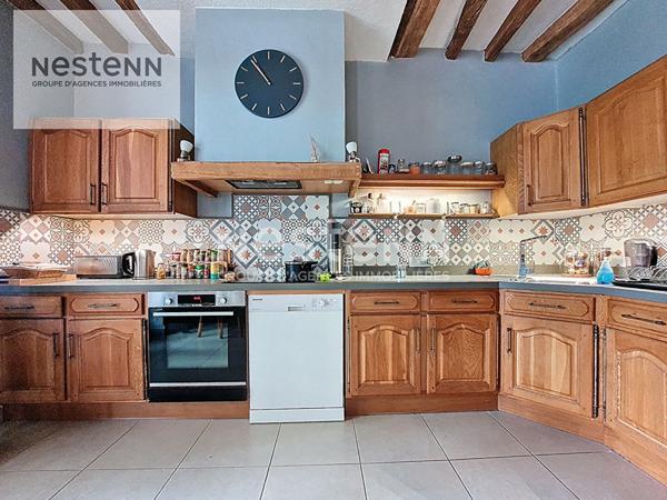 SAINT JEAN DE BRAYE - MAISON DE VILLE ANCIENNE - DOUBLE RECEPTION - EXCELLENT DPE D - 4 CHAMBRES - GARAGE - CAVE