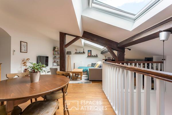 Duplex cosy de 84 m2 en plein coeur du village de Saint Rambert