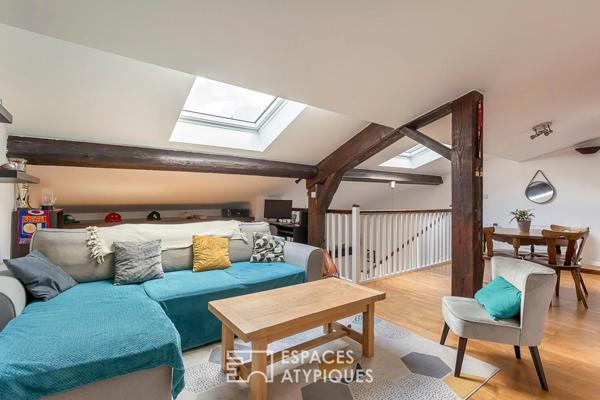 Duplex cosy de 84 m2 en plein coeur du village de Saint Rambert