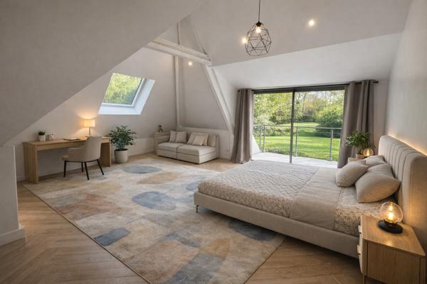 Lamorlaye, Maison- 10 pièces, 289 m² sur terrain de 2814 m², piscine