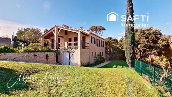 Saint-Aygulf – Maison 4 pièces avec studio indépendant et garage, à deux pas de la plage