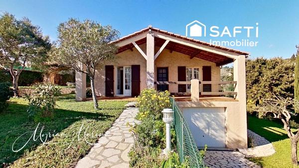 Saint-Aygulf – Maison 4 pièces avec studio indépendant et garage, à deux pas de la plage