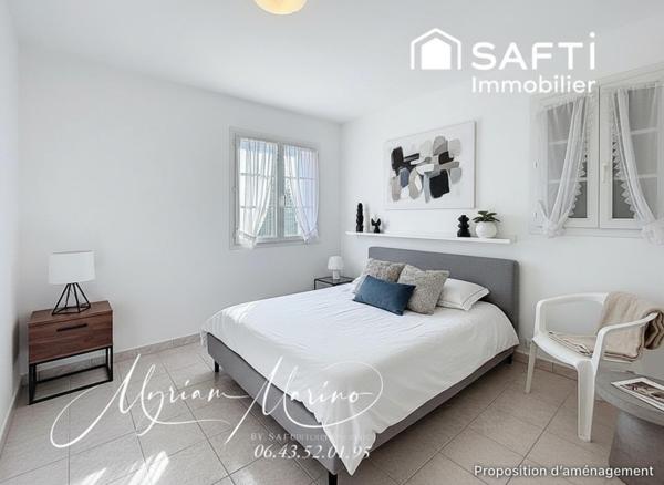 Saint-Aygulf – Maison 4 pièces avec studio indépendant et garage, à deux pas de la plage