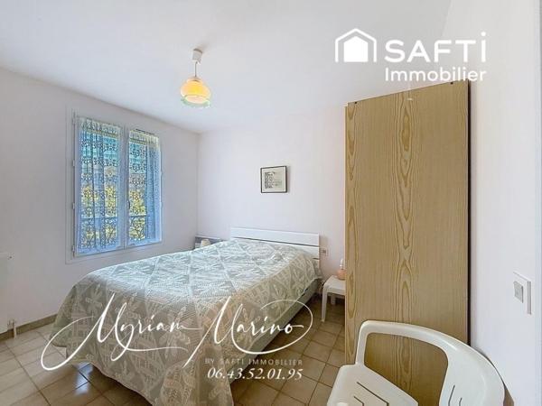 Saint-Aygulf – Maison 4 pièces avec studio indépendant et garage, à deux pas de la plage