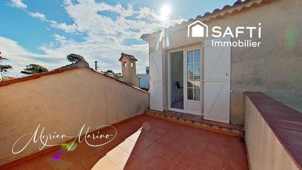 Saint-Aygulf – Maison 4 pièces avec studio indépendant et garage, à deux pas de la plage