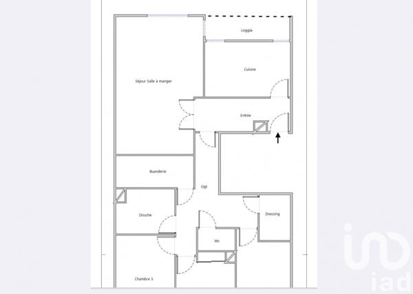 Appartement à vendre 4 pièces 107 m² Lyon 3