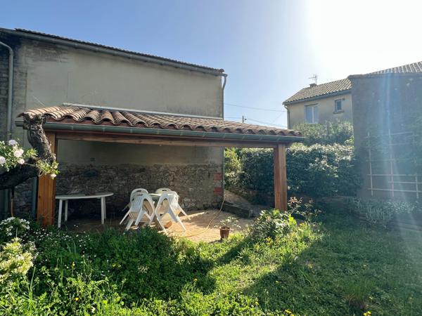 Salsigne (11600) MONTAGNE NOIRE - EXCLUSIVITE - CHARMANTE MAISON 4 FACES 4 CHAMBRES AVEC JARDIN ET GARAGE