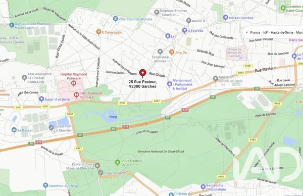 Appartement à vendre 2 pièces 43,66 m² Garches