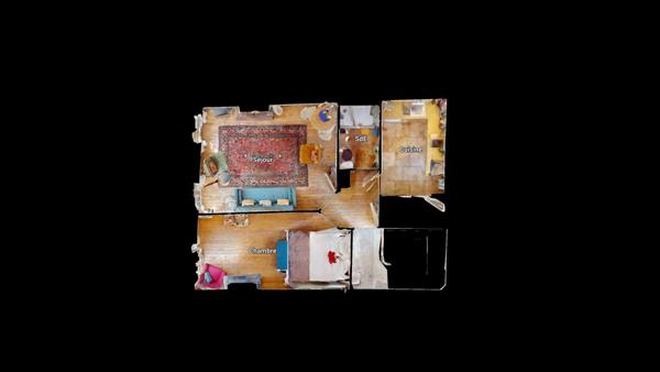 Immeuble Carcassonne : 1 local + 3 appartements T2