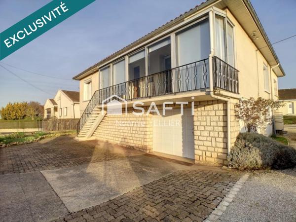 Maison sur sous sol complet