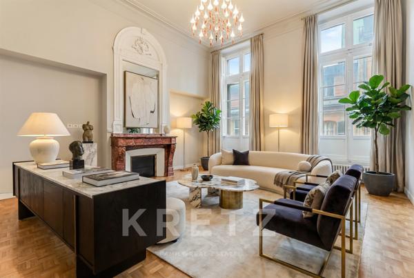 Toulouse – Triangle d’Or, Appartement haussmannien de 160 m² avec ascenseur