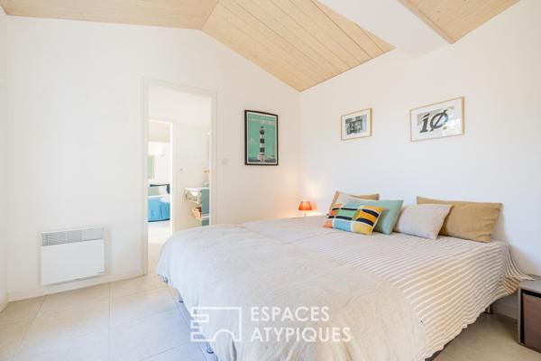 Villa de charme à l’esprit balnéaire entre village et océan