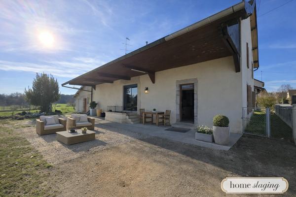 Longère de 3 ch  avec grange  écurie 3 box
