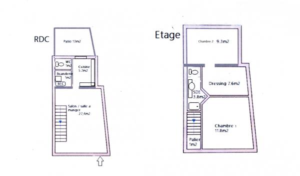 Maison à vendre 3 pièces 68 m² Jard-sur-Mer
