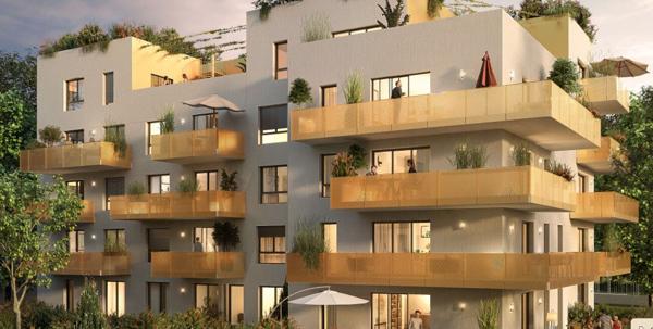 Appartement neuf de type 3 situé à Marseille 13008