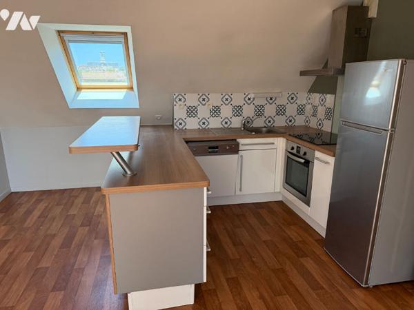EXCLUSIVITE - MONTFORT SUR MEU, appartement T2 de 49 m² et garage fermé